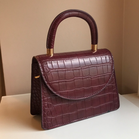 Mango Handbags - Mango Burgundy Purse